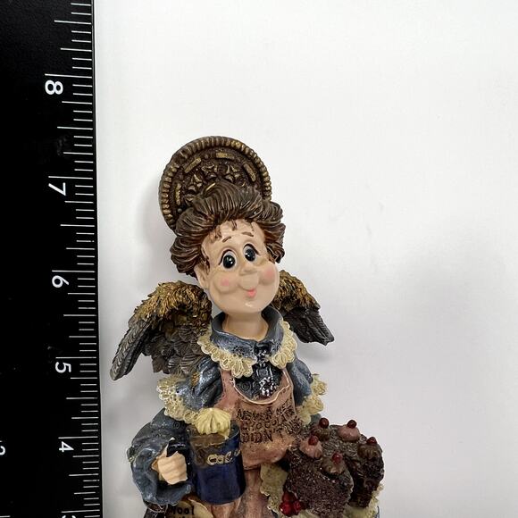 2 Boyds Bears Friends Folkstone Beatrice birthday Auntie Cocoa Angel VTG RARE - Picture 4 of 16